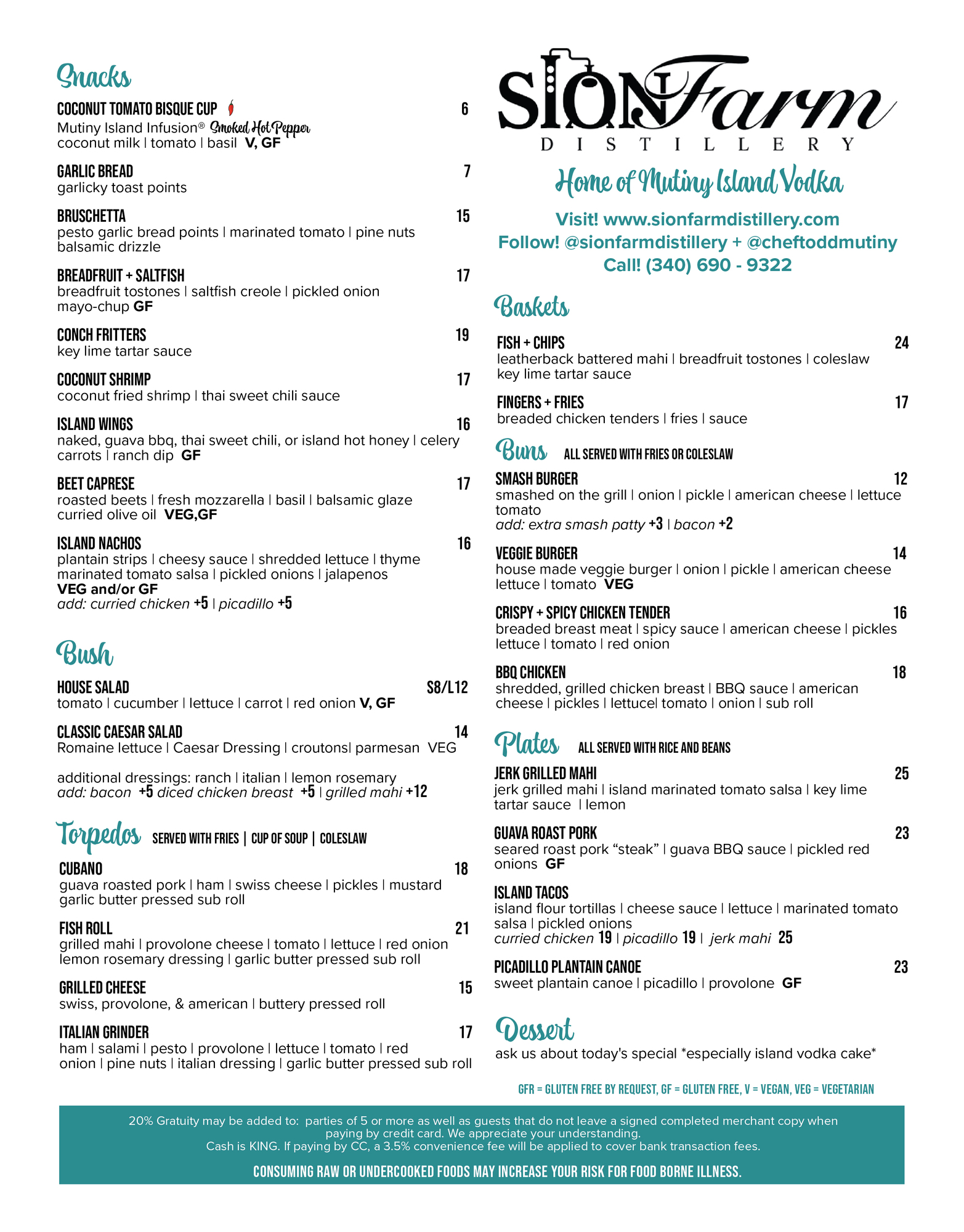 Food Menu