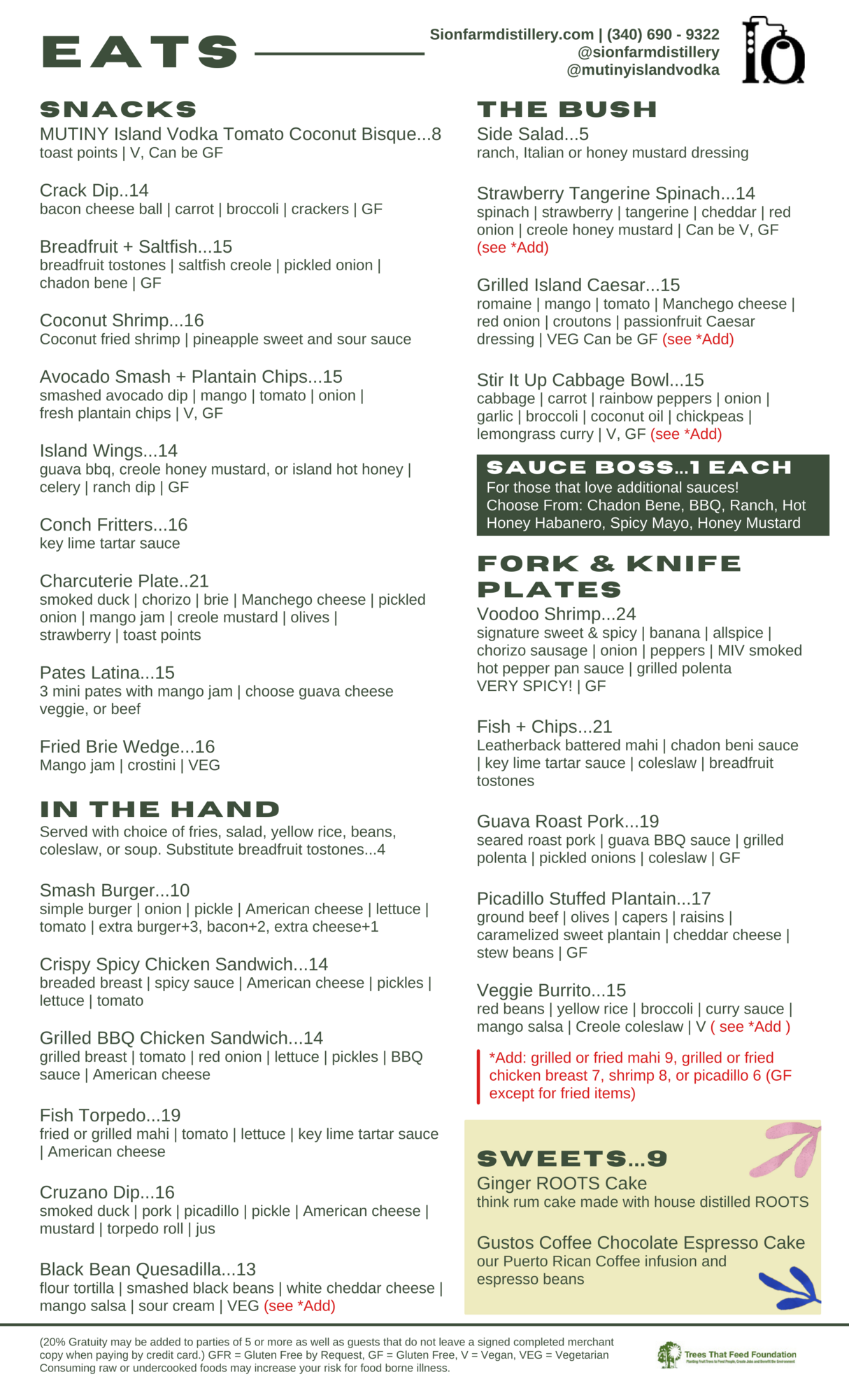 Food Menu